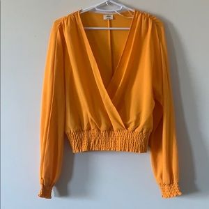 Like new golden blouse